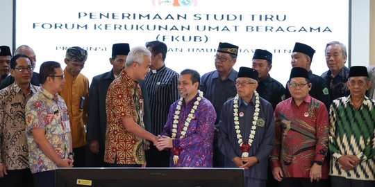 Temui Ganjar, FKUB Kaltim Belajar Kehidupan Kerukunan dan Moderasi Beragama