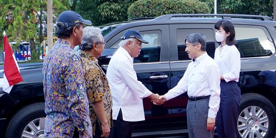 Tinjau Sabo Merapi, Kaisar Jepang Ingin Lanjutkan Kerja Sama dengan Indonesia