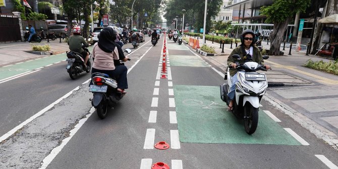 Anggaran Rp7,5 miliar Disiapkan untuk Tambah Jalur Sepeda di Jakarta