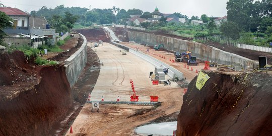 Pembangunan Akses STS Martadinata Tol Serpong-Cinere Ditarget Rampung Kuartal 3-2023