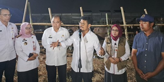 Virus Jembrana Sudah Terkendali, Mentan Syahrul: Kita Perbanyak Stok Vaksin