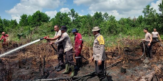 Dua Hektare Lahan Gambut di Pekanbaru Terbakar, Butuh Lima Hari Padamkan Api