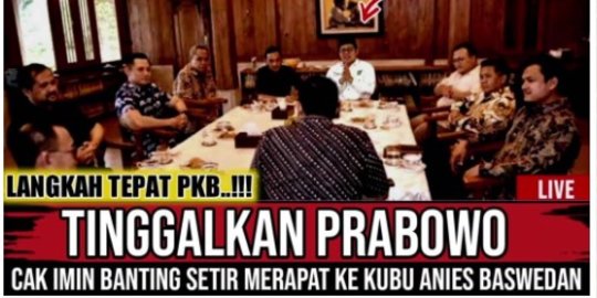 CEK FAKTA: Cak Imin Resmi Tinggalkan Koalisi Prabowo dan Pindah Haluan Dukung Anies?