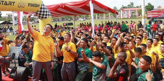 Begini Kekompakan TNI dan Polri di Riau Jelang Pemilu 2024