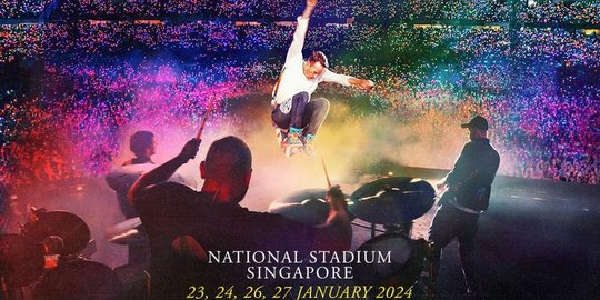 Segini Biaya Dibutuhkan untuk Nonton Konser Coldplay di Singapura