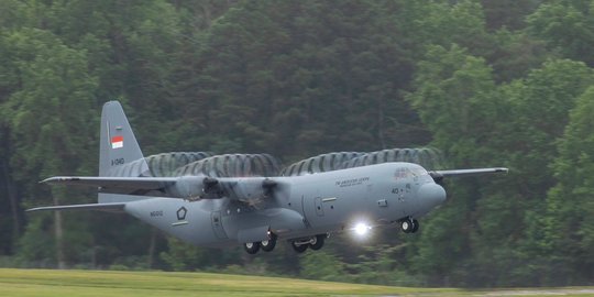 Pesawat Super Hercules TNI AU Kedua Segera Tiba di Tanah Air