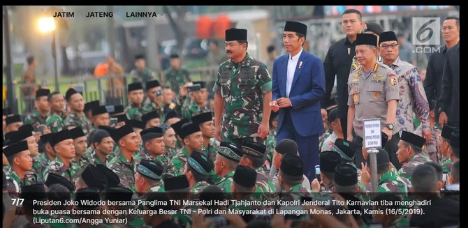 hoaks tni dan polri rapatkan barisan dukung ganjar capres 2024