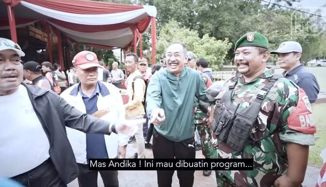 jenderal tni kumpul bareng kawan seangkatan di akmil mendadak nongol babinsa