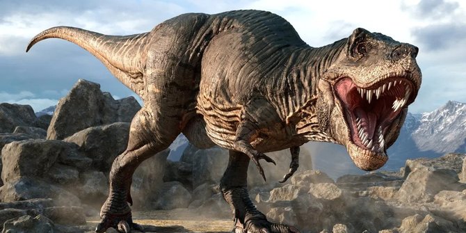 210 Juta Tahun Lalu Dinosaurus Mirip T-Rex Makan Tulang Hewan dan Giginya Sendiri