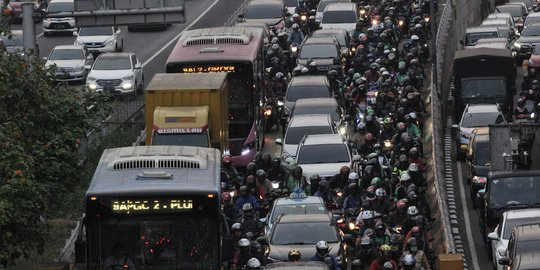 Data Kemenhub: Kemacetan Jakarta Sebabkan Kerugian Rp65 Triliun per Tahun