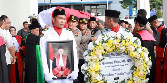 Sempat Dirawat, Ketua Pengadilan Tinggi Riau Mohammad Idroes Meninggal Dunia