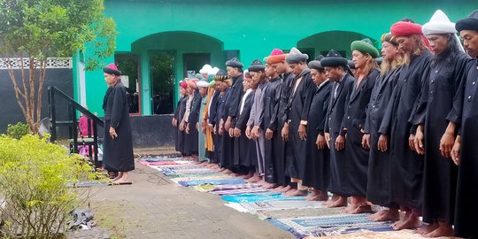 Jemaah An Nadzir Gowa Salat Idudadha Berbarengan dengan Muhammadiyah