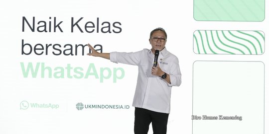 Hadiri WhatsApp MSME Summit 2023, Mendag Dorong Kolaborasi Digital Sektor UMKM