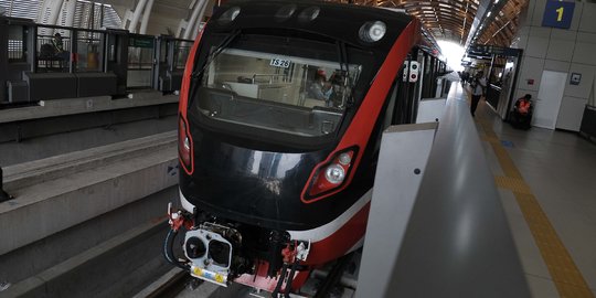 Persiapan LRT Jabodebek Jelang Dioperasikan 12 Juli