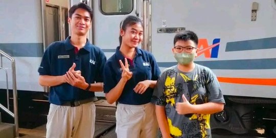Jadi Perhatian Erick Thohir, Bocah Ini Naik Kereta Api Sendirian dari Solo ke Jakarta