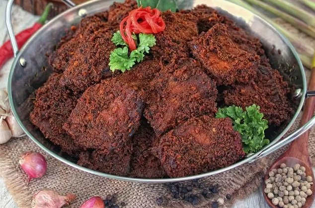 rendang daging sapi