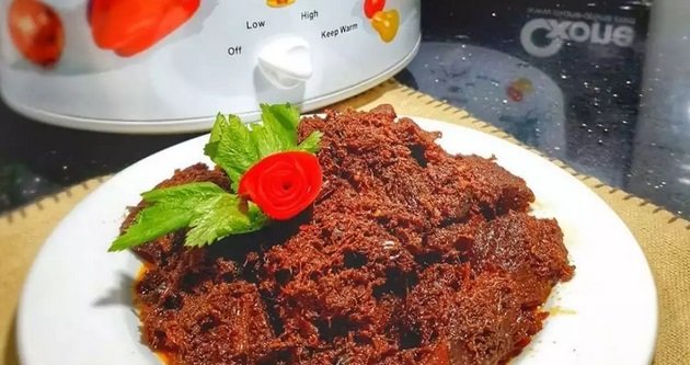 rendang daging sapi