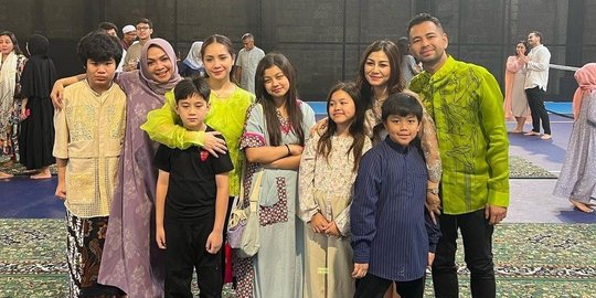 Potret Raffi Ahmad Rayakan Idul Adha Bareng Keluarga, Nagita Slavina Curi Perhatian