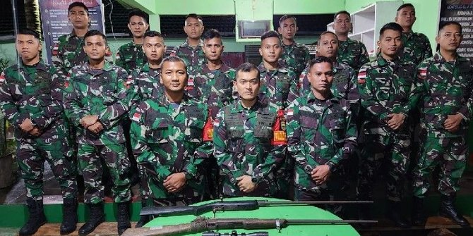 TNI Bongkar Penyelundupan Senjata Api KKB di Perbatasan Papua, Satu Anggota Ditangkap