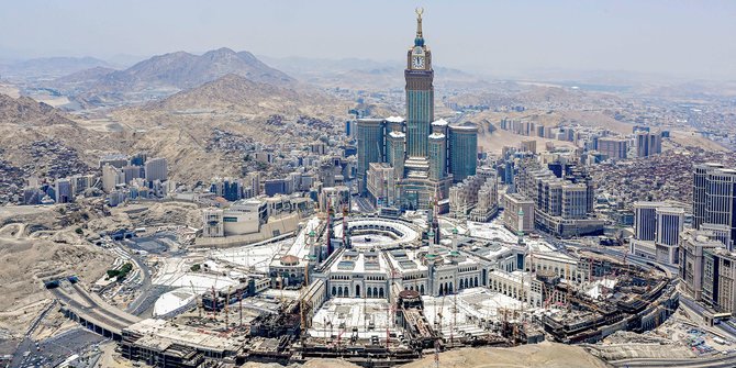 Ini Foto Kota Suci Mekkah Diambil Astronaut dari Luar Angkasa Jelang Puncak Haji