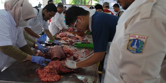 Masjid Istiqlal Gandeng Sudin KPKP untuk Periksa Kondisi Daging Kurban
