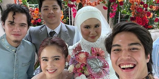 6 Potret Cantik Tissa Biani di Momen Pernikahan Sang Kakak, Curi Perhatian