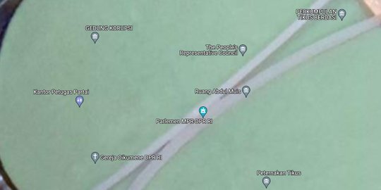 Nama Gedung DPR Diubah Jadi 'Peternakan Tikus' di Google Maps