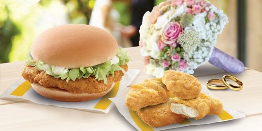 McDonald's Luncurkan Paket Wedding Mekdi Mulai dari Rp3,5 Juta, Dapat Apa Saja?