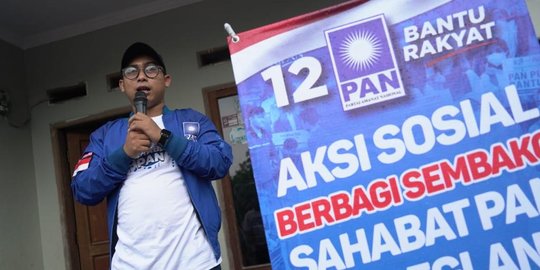 Sahabat PAN Salurkan Ratusan Sembako Gratis untuk Masyarakat Pandeglang