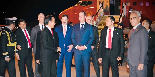 Presiden Joko Widodo Tiba di Sydney