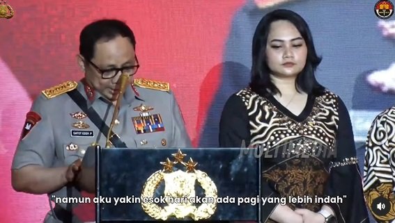 momen perpisahan komjen gatot