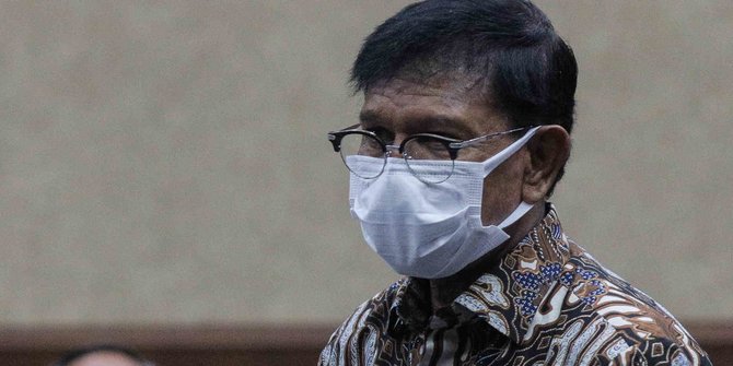 Bacakan Nota Pembelaan, Johnny Plate Seret Nama Presiden Jokowi