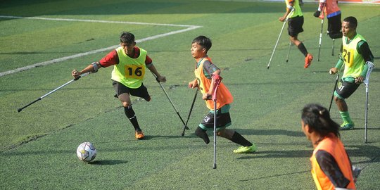 Semangat Pemain Difabel Ikut Seleksi Timnas Amputasi Indonesia U-23