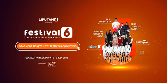 Jangan Lupa, Pakai Promo 30% Buat Nonton Festival 6!