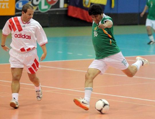 Ketika presiden main futsal 