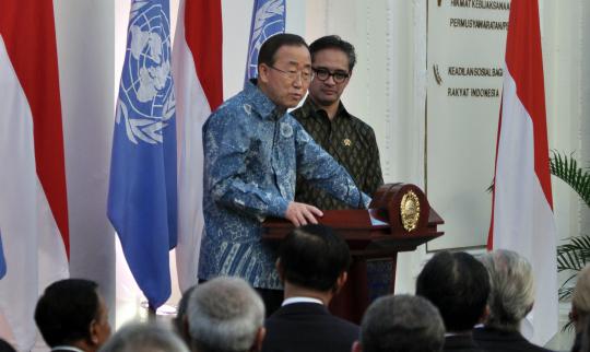 Marty bertemu Ban Ki-moon