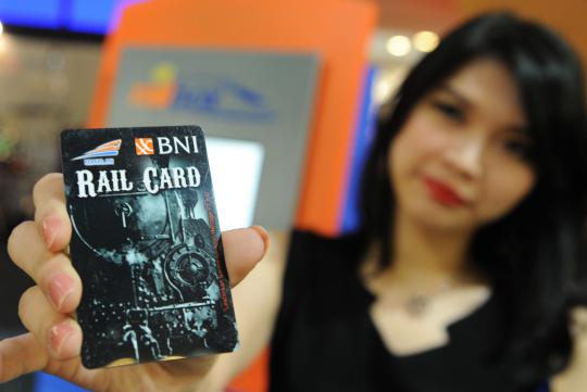 BNI dan KAI luncurkan Rail Card