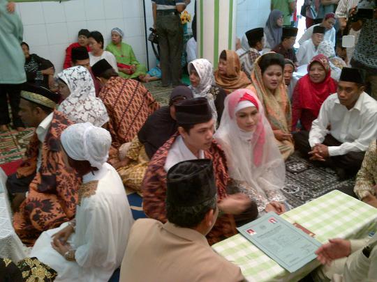 Nikah massal di kampung Kubur