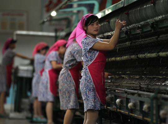 Pekerja wanita di Korea Utara