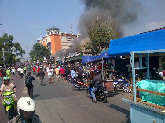 Kebakaran rumah di Cililitan