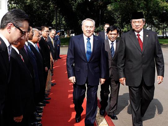 SBY terima kunjungan Presiden Kazakhstan