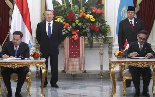 SBY terima kunjungan Presiden Kazakhstan