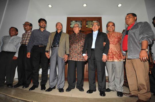 Gubernur dan Wagub Aceh berkunjung ke rumah Taufik Kiemas
