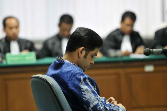 Nazaruddin jalani sidang vonis 