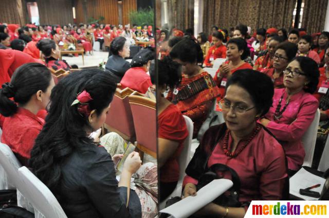Foto : Memperingati Kartini, Megawati kumpulkan kader 