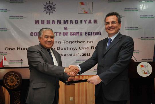 Muhammadiyah dan Community of San Egidio sepakati perdamaian
