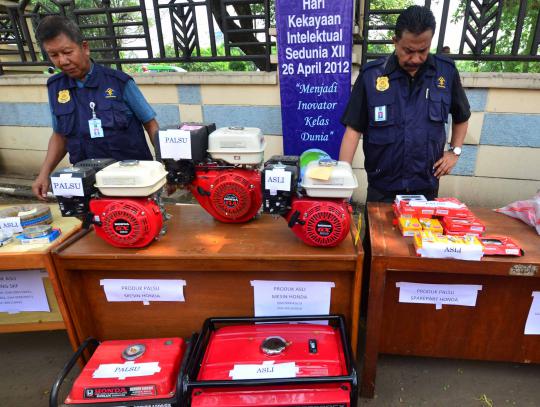 VCD/DVD palsu dimusnahkan