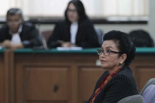 Siti Fadilah menjadi saksi di sidang kasus Alkes