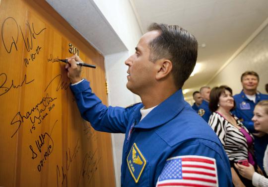 Awak International Space Station  ISS  Astronot dari AS Joseph Acaba m 