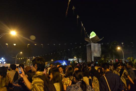 Rangkaian penutupan Festival Malang Kembali 2012